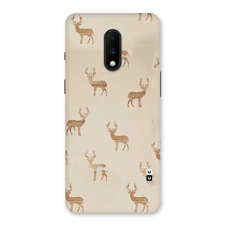 Deer Pattern Back Case for OnePlus 7