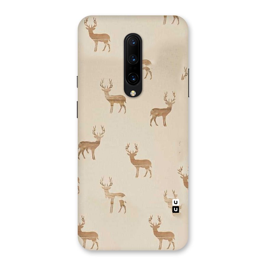 Deer Pattern Back Case for OnePlus 7 Pro
