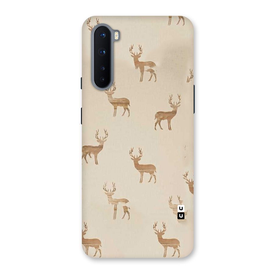 Deer Pattern Back Case for OnePlus Nord