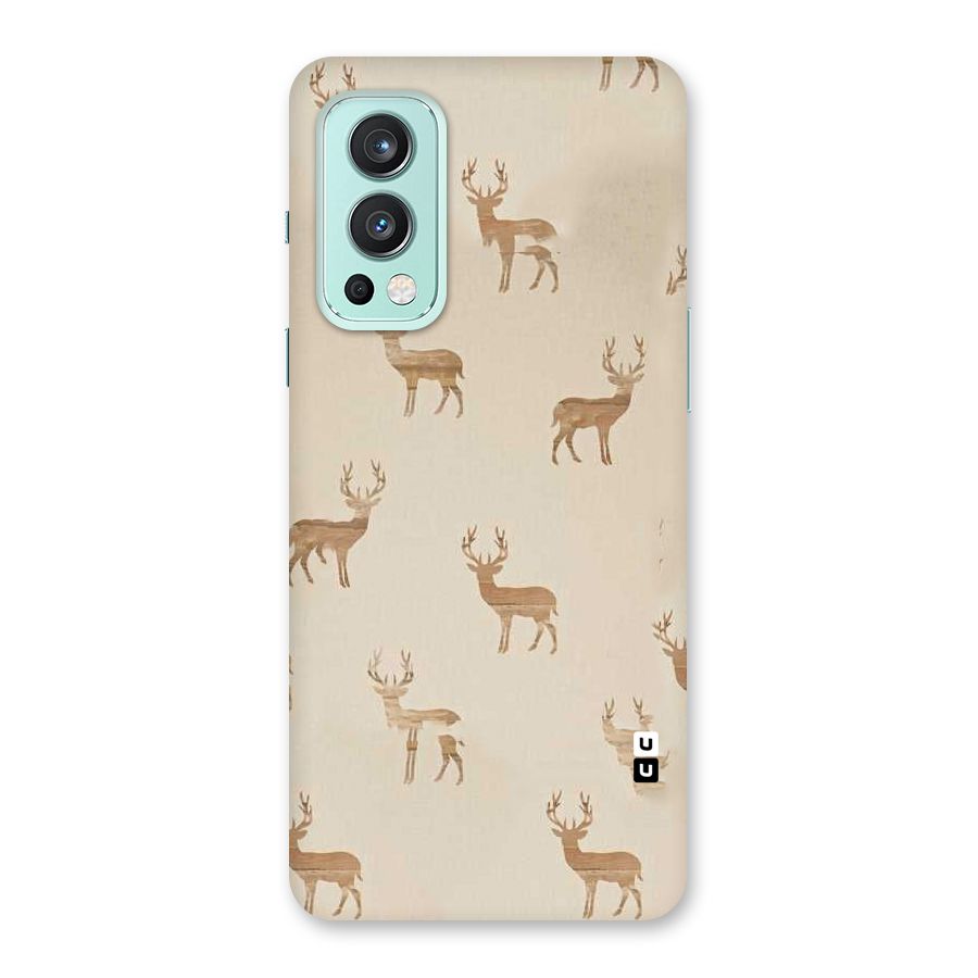 Deer Pattern Back Case for OnePlus Nord 2 5G
