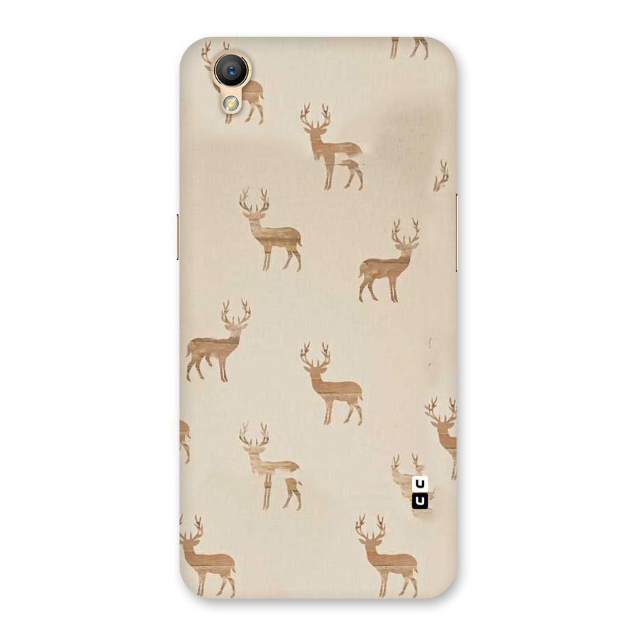 Deer Pattern Back Case for Oppo A37