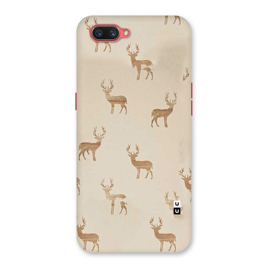 Deer Pattern Back Case for Oppo A3s
