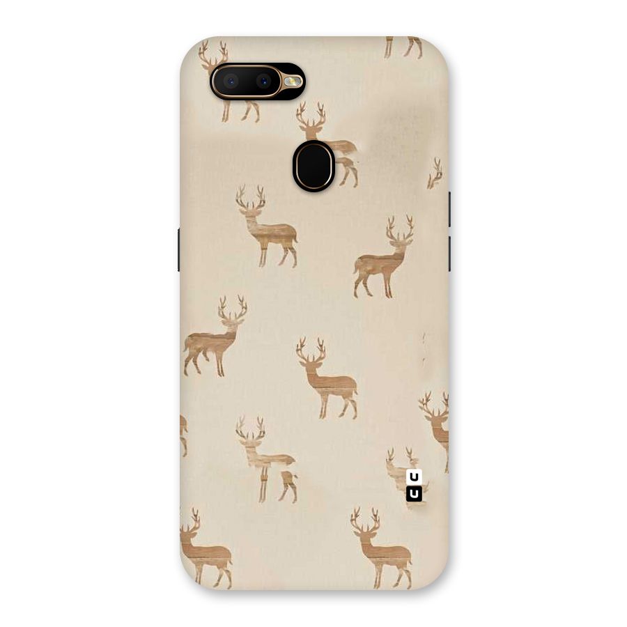 Deer Pattern Back Case for Oppo A5s