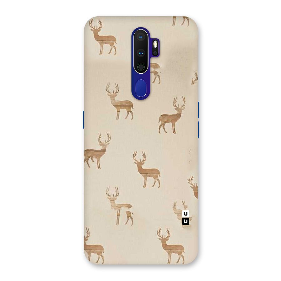 Deer Pattern Back Case for Oppo A9 (2020)