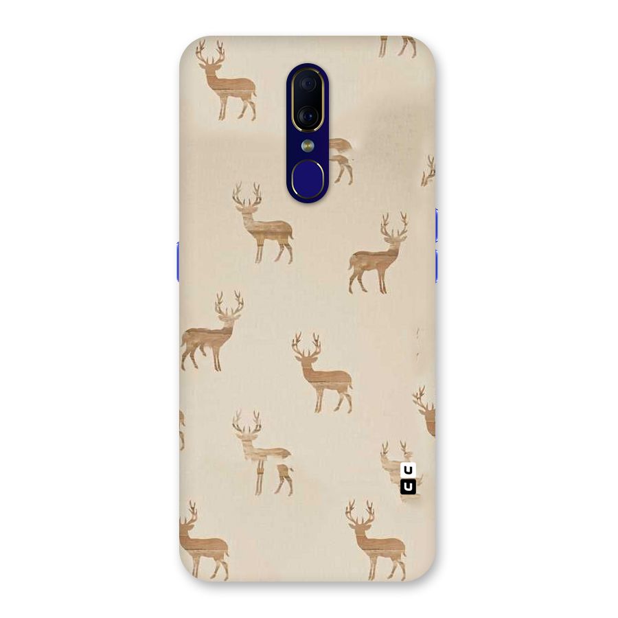 Deer Pattern Back Case for Oppo F11