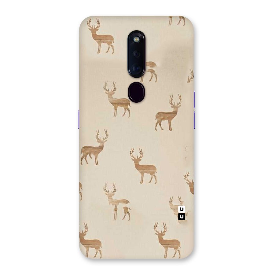 Deer Pattern Back Case for Oppo F11 Pro