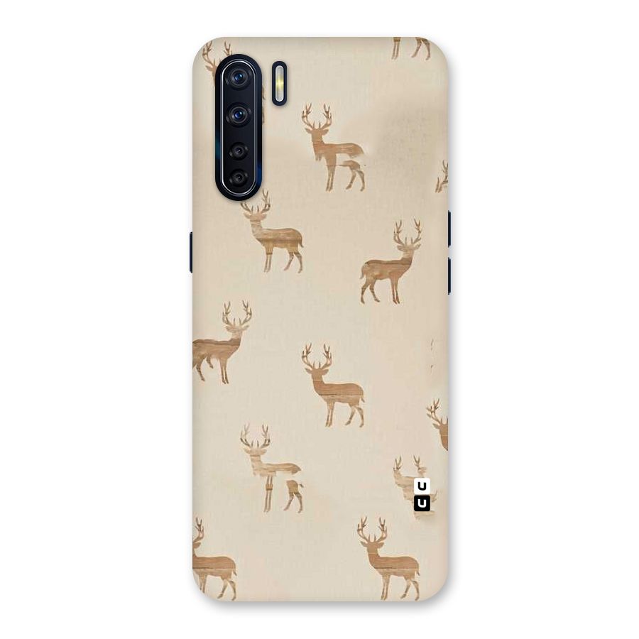 Deer Pattern Back Case for Oppo F15