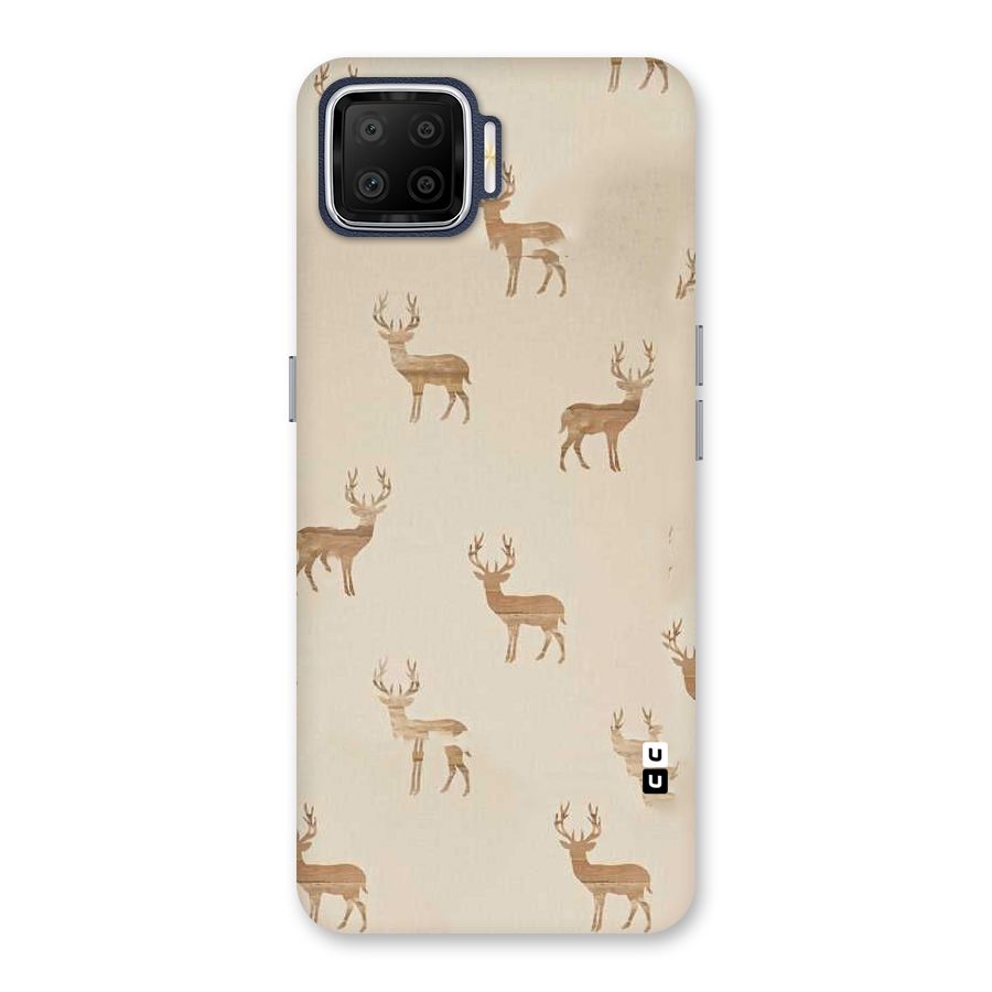 Deer Pattern Back Case for Oppo F17