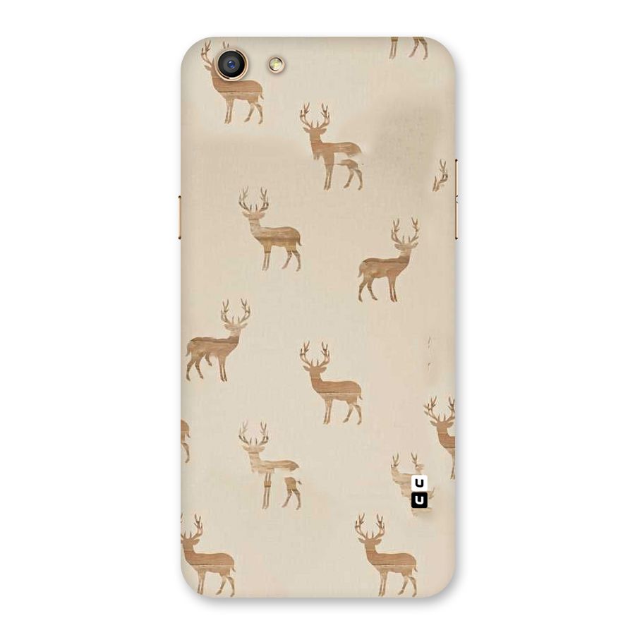 Deer Pattern Back Case for Oppo F3