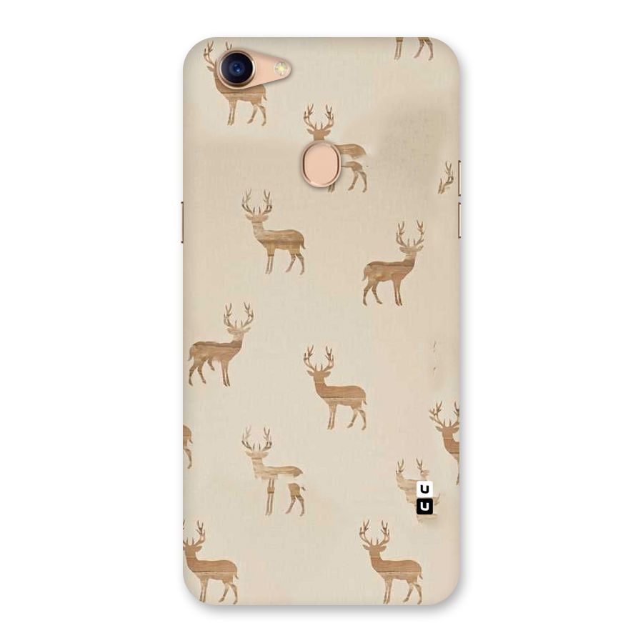 Deer Pattern Back Case for Oppo F5