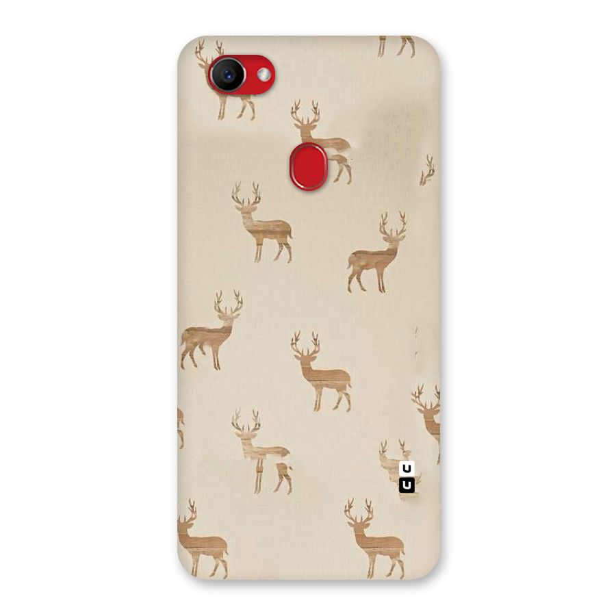 Deer Pattern Back Case for Oppo F7