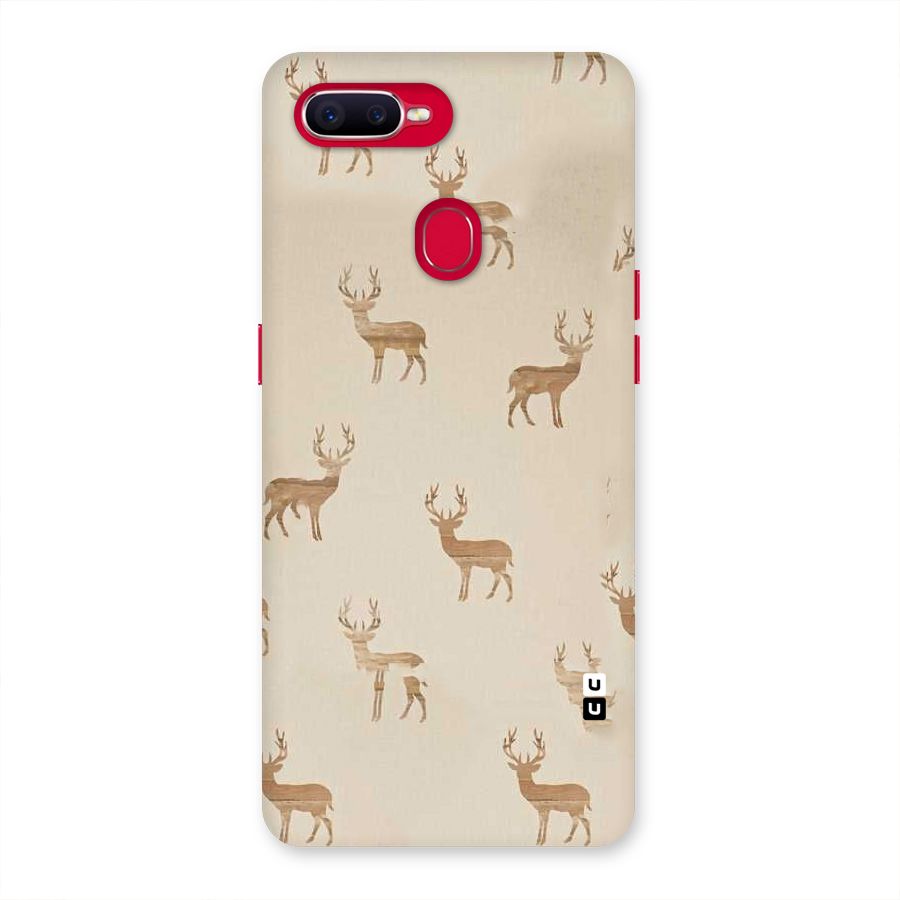 Deer Pattern Back Case for Oppo F9 Pro