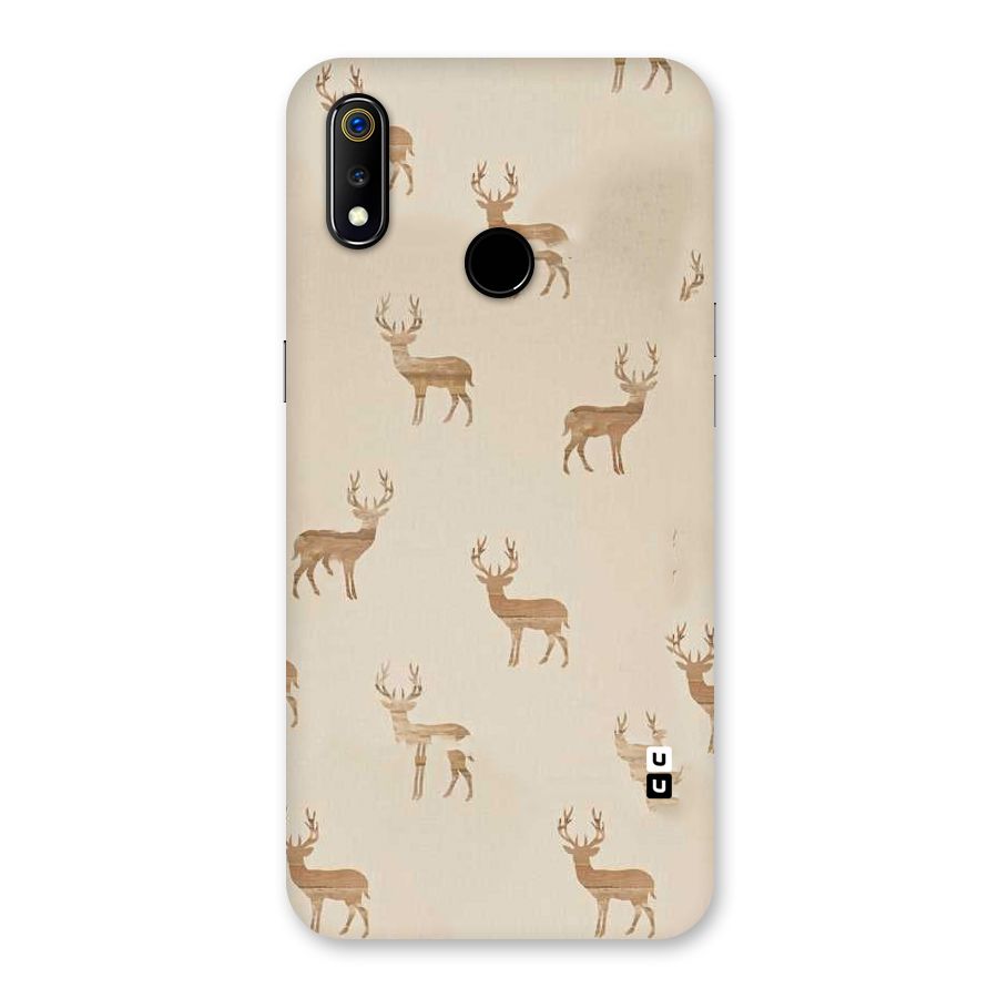 Deer Pattern Back Case for Realme 3