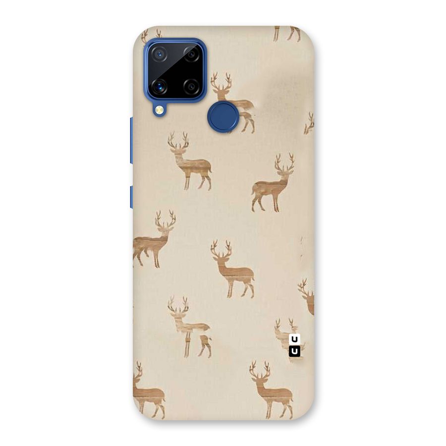 Deer Pattern Back Case for Realme C15