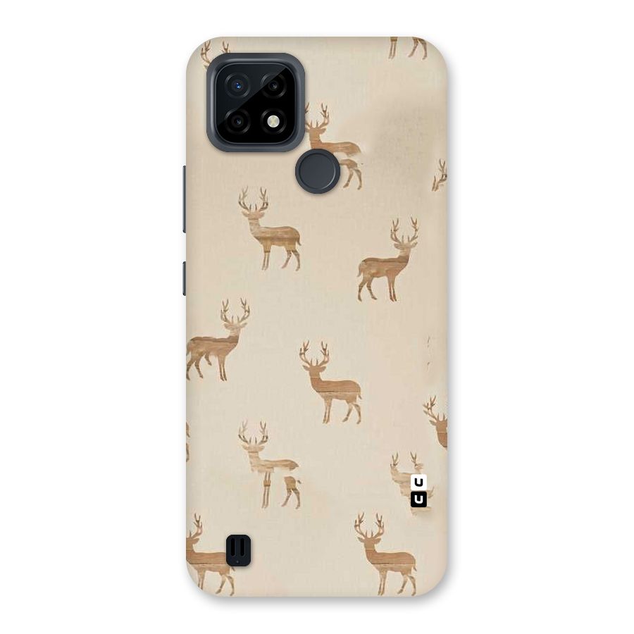 Deer Pattern Back Case for Realme C21