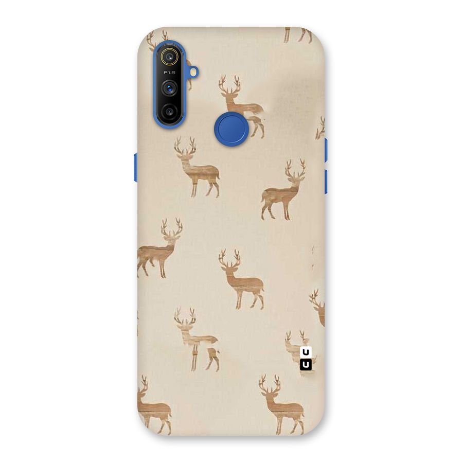 Deer Pattern Back Case for Realme Narzo 10A