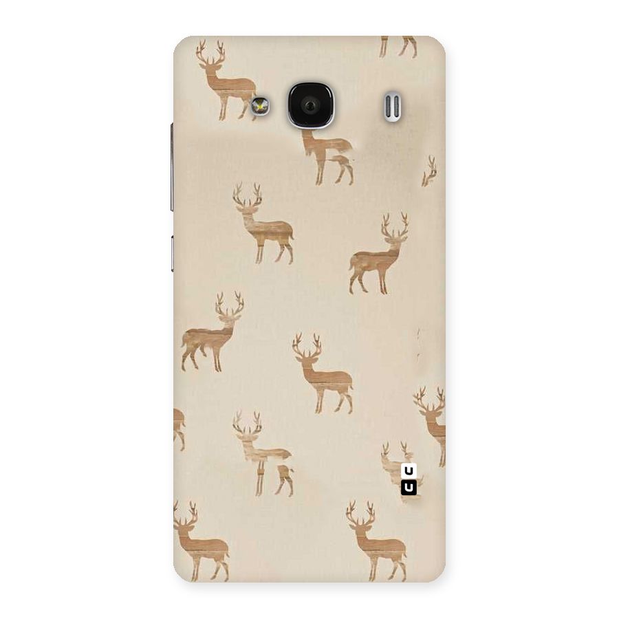 Deer Pattern Back Case for Redmi 2s