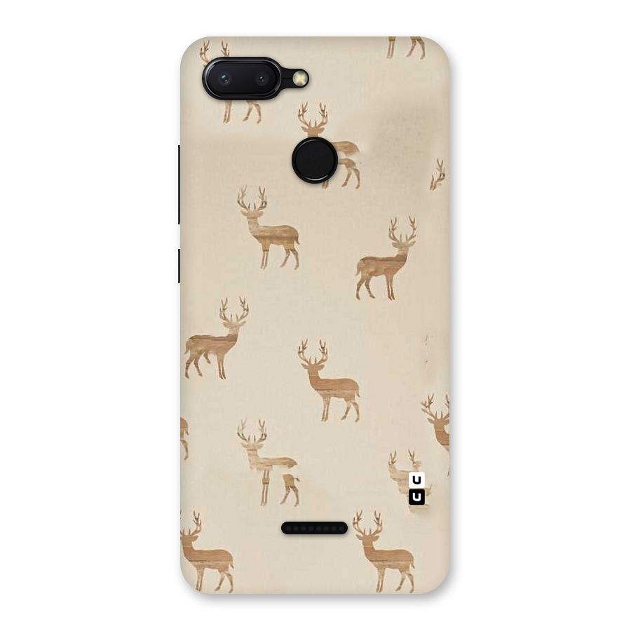 Deer Pattern Back Case for Redmi 6