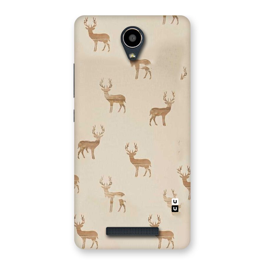 Deer Pattern Back Case for Redmi Note 2