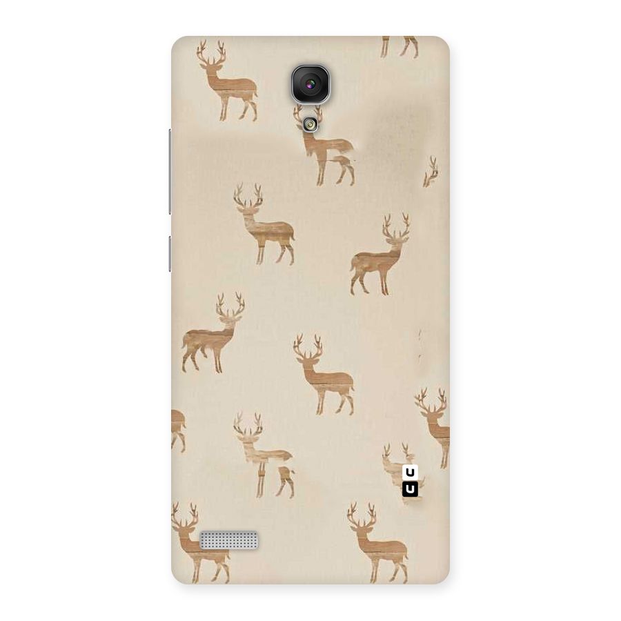 Deer Pattern Back Case for Redmi Note Prime