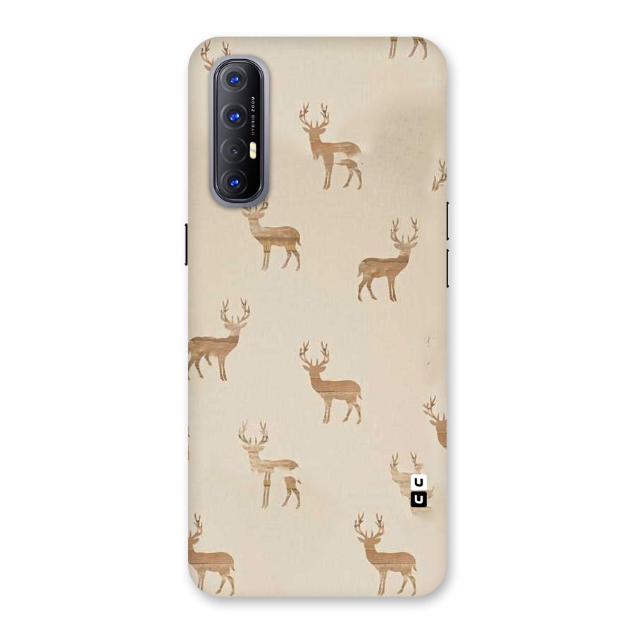 Deer Pattern Back Case for Reno3 Pro