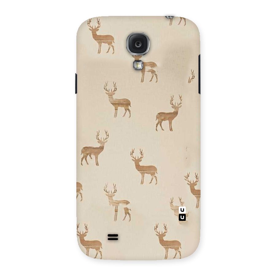 Deer Pattern Back Case for Samsung Galaxy S4