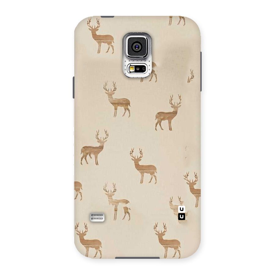 Deer Pattern Back Case for Samsung Galaxy S5
