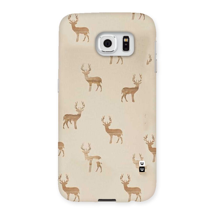 Deer Pattern Back Case for Samsung Galaxy S6
