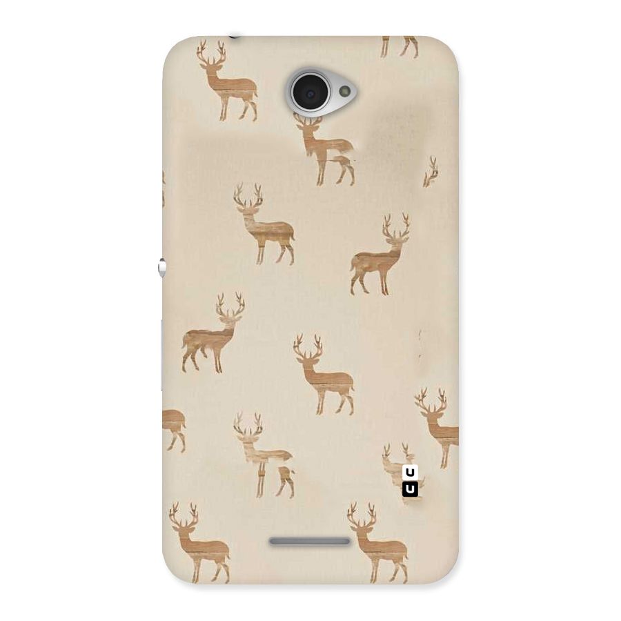 Deer Pattern Back Case for Sony Xperia E4