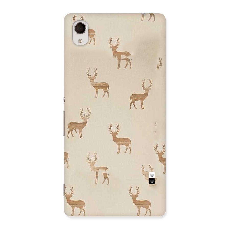 Deer Pattern Back Case for Sony Xperia M4