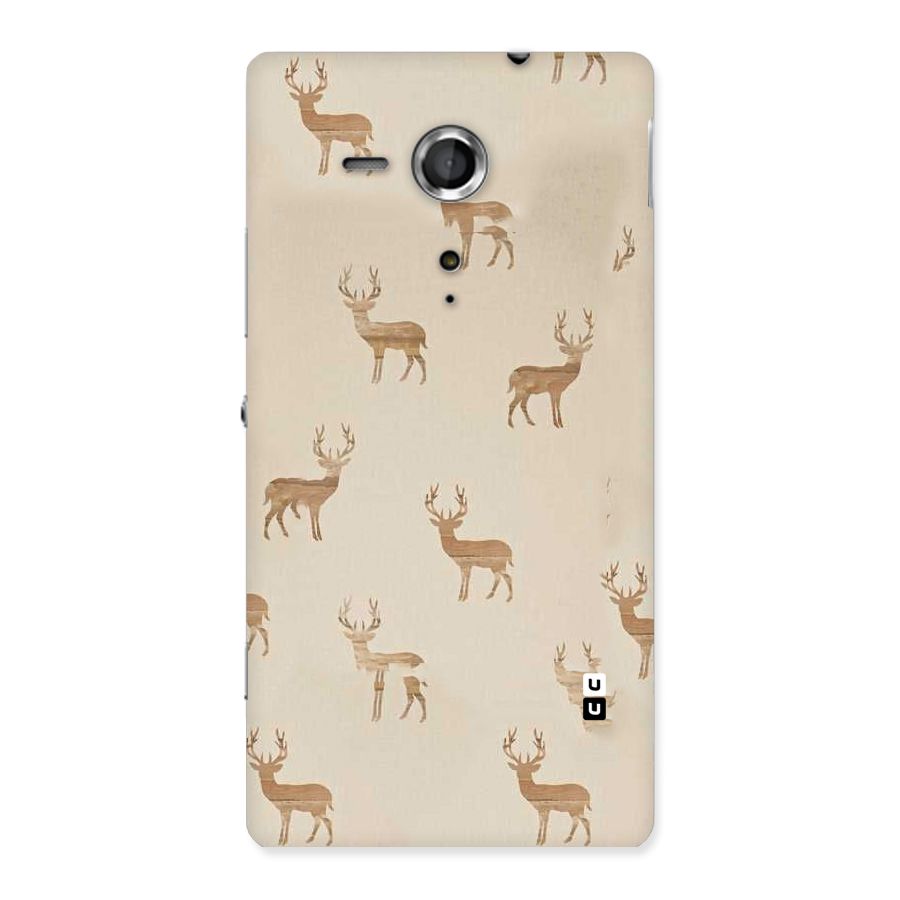 Deer Pattern Back Case for Sony Xperia SP