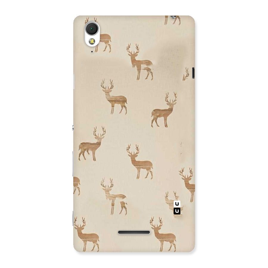 Deer Pattern Back Case for Sony Xperia T3