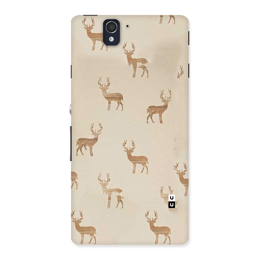 Deer Pattern Back Case for Sony Xperia Z