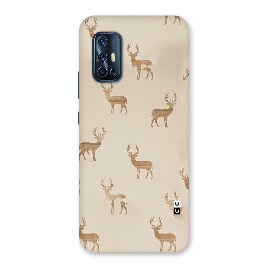 Deer Pattern Back Case for Vivo V17