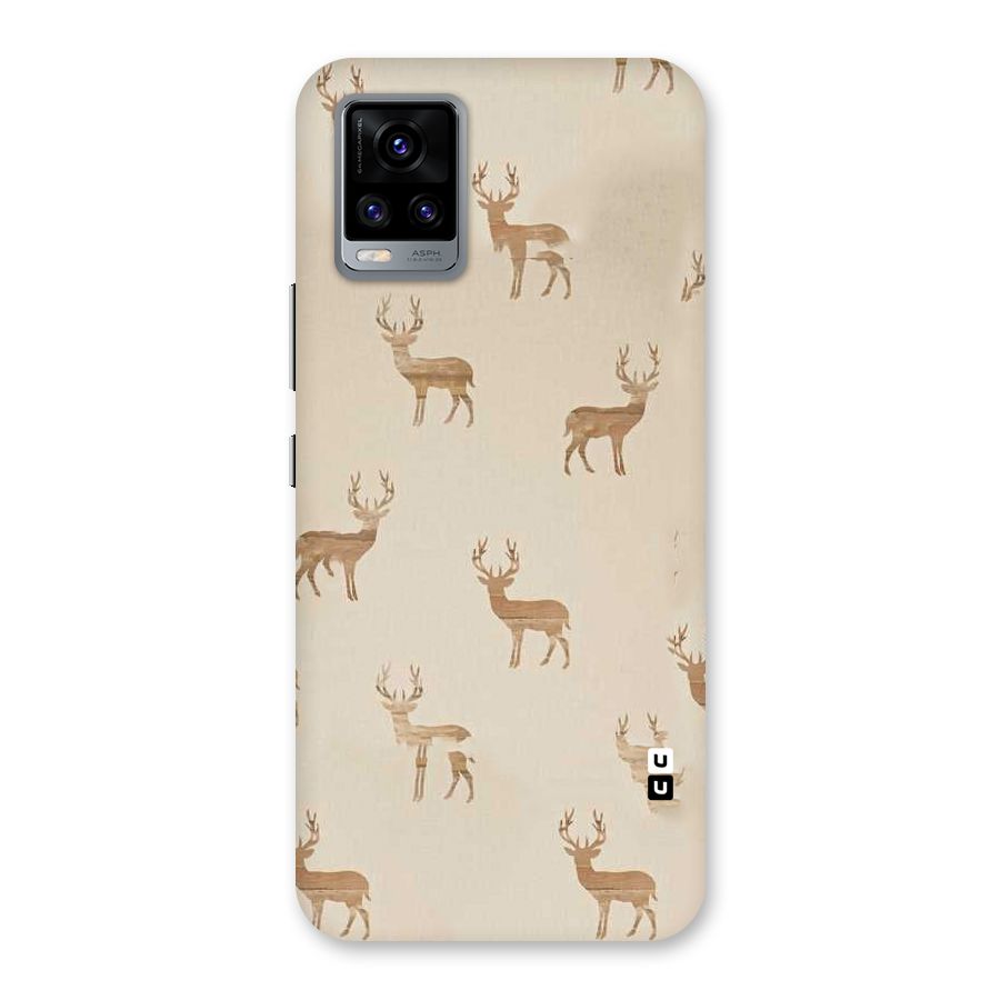 Deer Pattern Back Case for Vivo V20