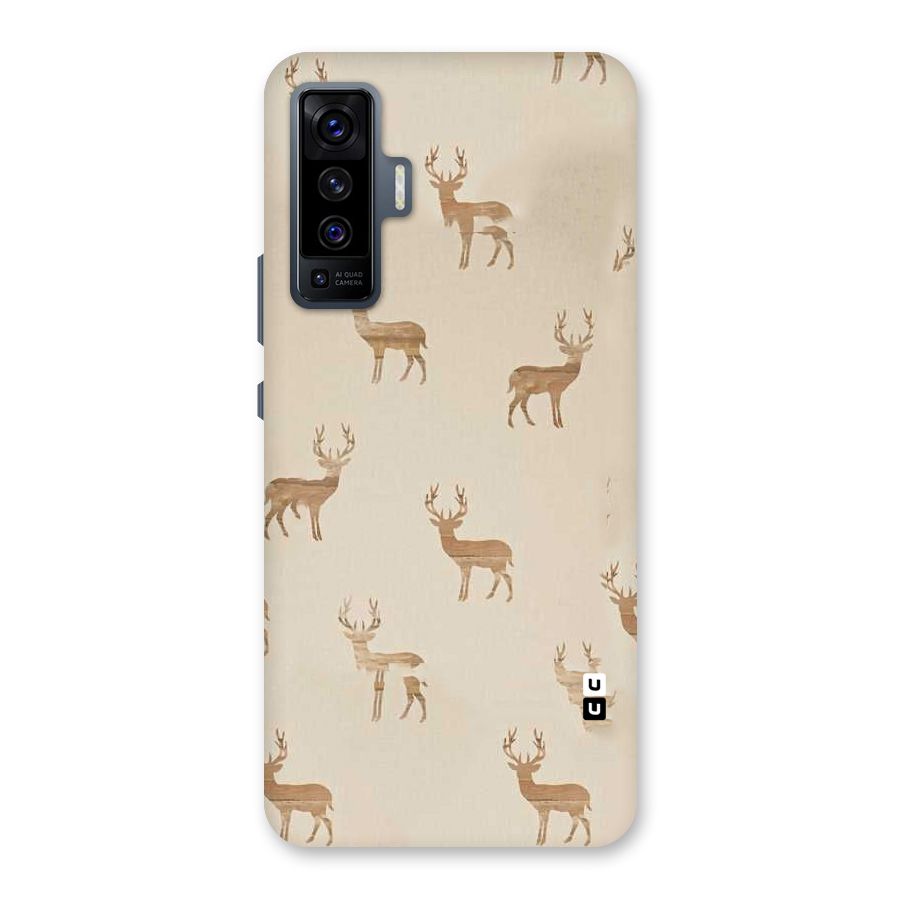 Deer Pattern Back Case for Vivo X50