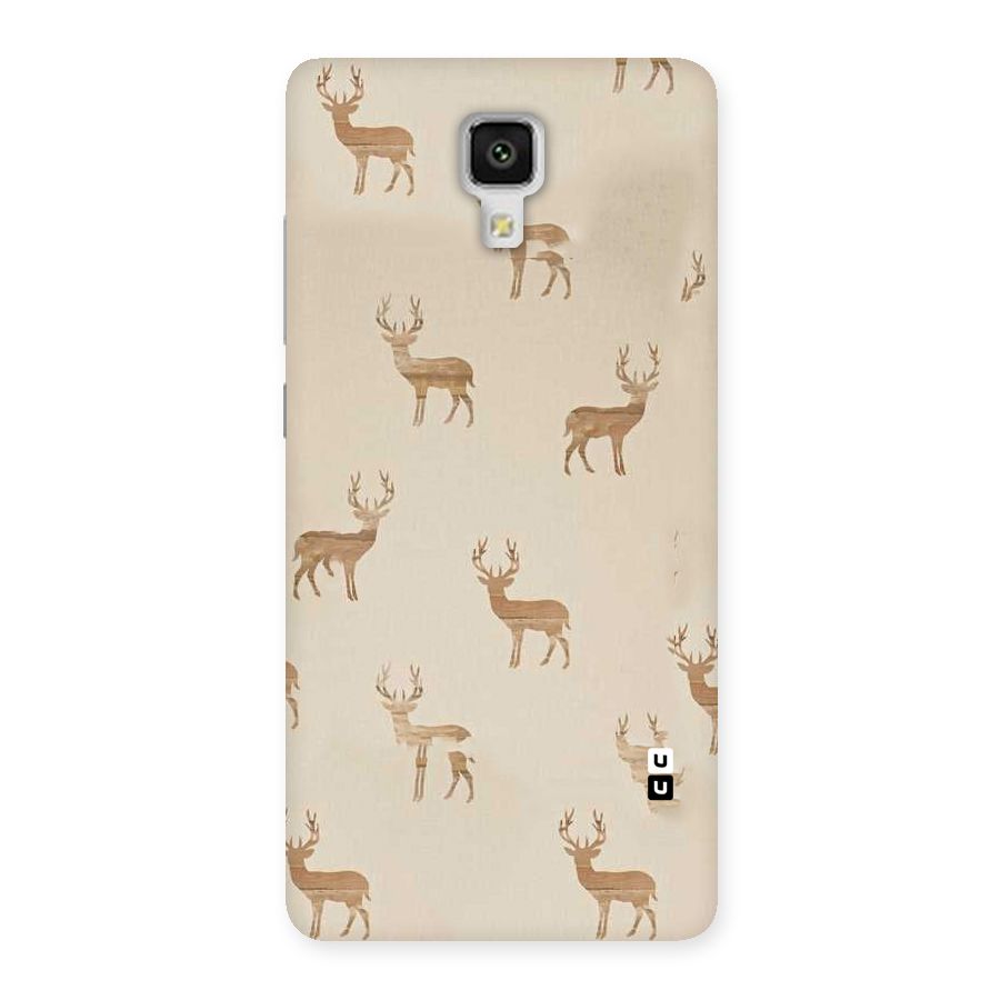 Deer Pattern Back Case for Xiaomi Mi 4
