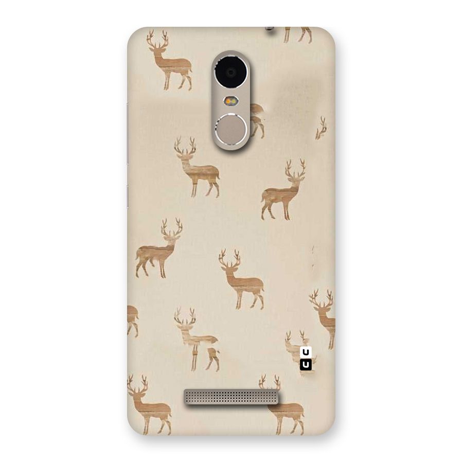 Deer Pattern Back Case for Xiaomi Redmi Note 3