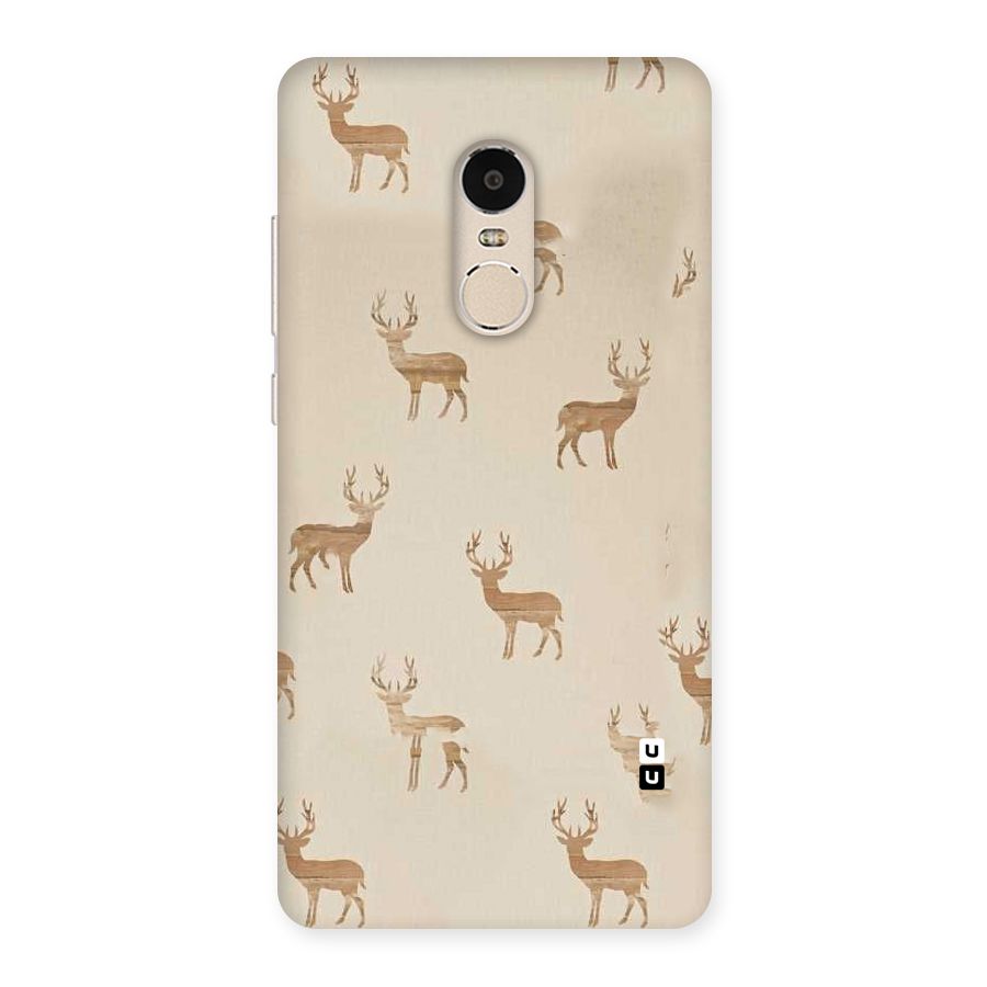 Deer Pattern Back Case for Xiaomi Redmi Note 4