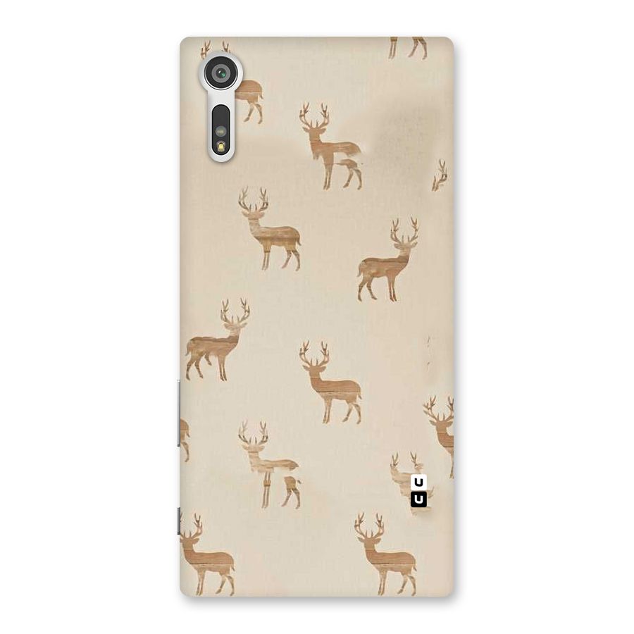 Deer Pattern Back Case for Xperia XZ