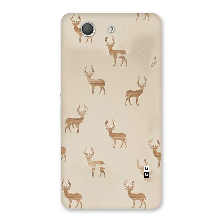 Deer Pattern Back Case for Xperia Z3 Compact