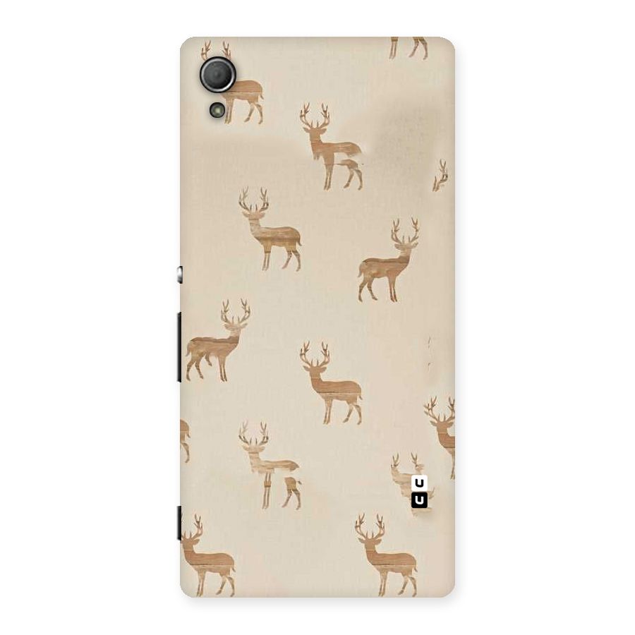 Deer Pattern Back Case for Xperia Z3 Plus