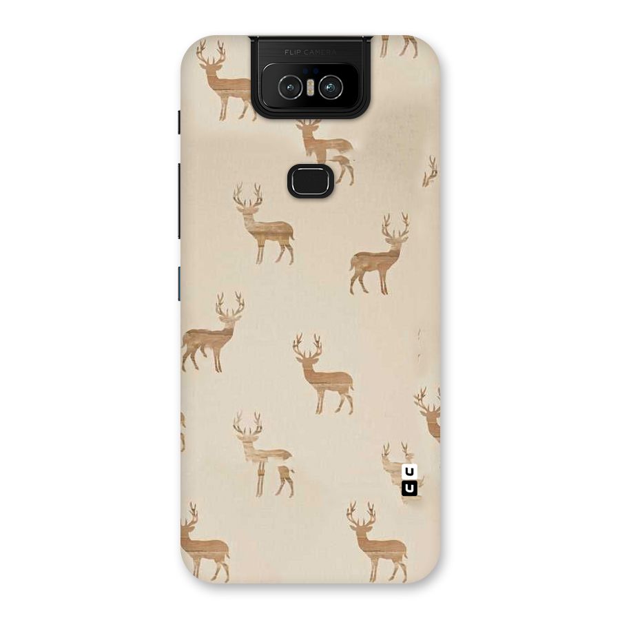 Deer Pattern Back Case for Zenfone 6z