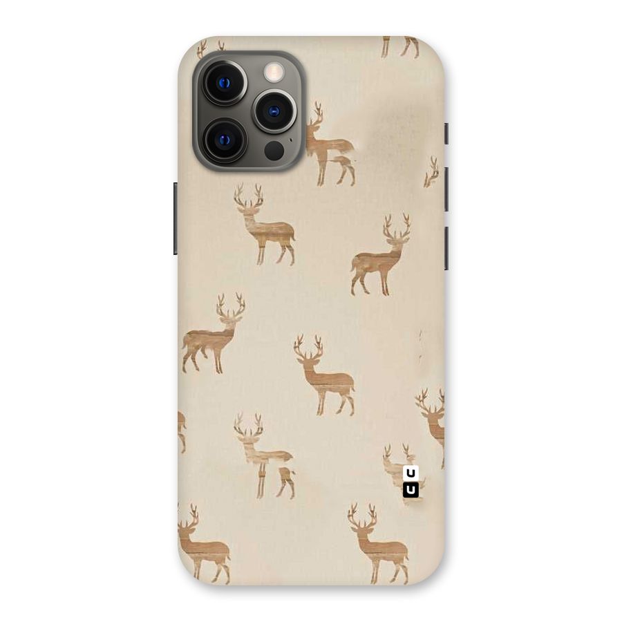 Deer Pattern Back Case for iPhone 12 Pro Max