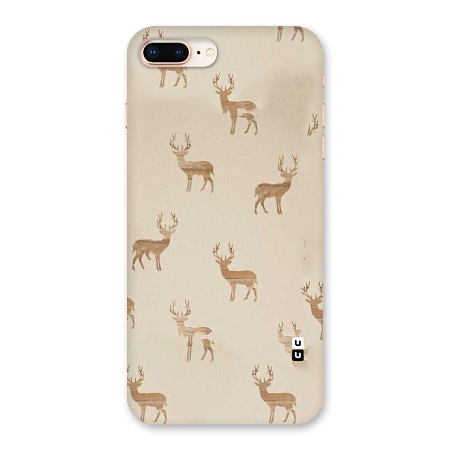 Deer Pattern Back Case for iPhone 8 Plus
