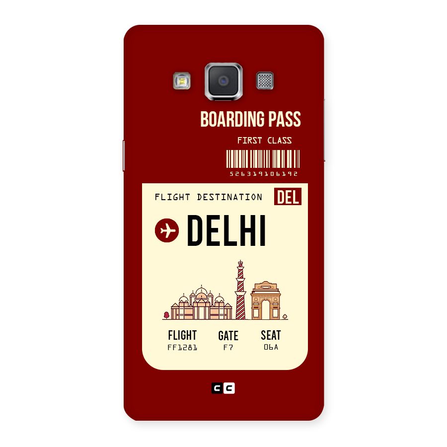 Delhi Boarding Pass Back Case for Galaxy Grand 3