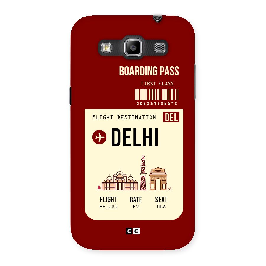 Delhi Boarding Pass Back Case for Galaxy Grand Quattro