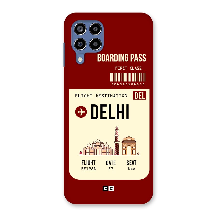 Delhi Boarding Pass Back Case for Galaxy M53 5G