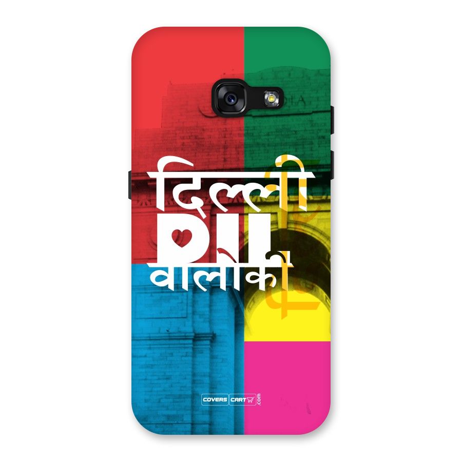 Delhi Citystyle Back Case for Galaxy A3 (2017)