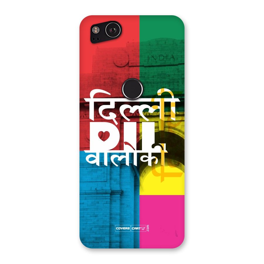 Delhi Citystyle Back Case for Google Pixel 2